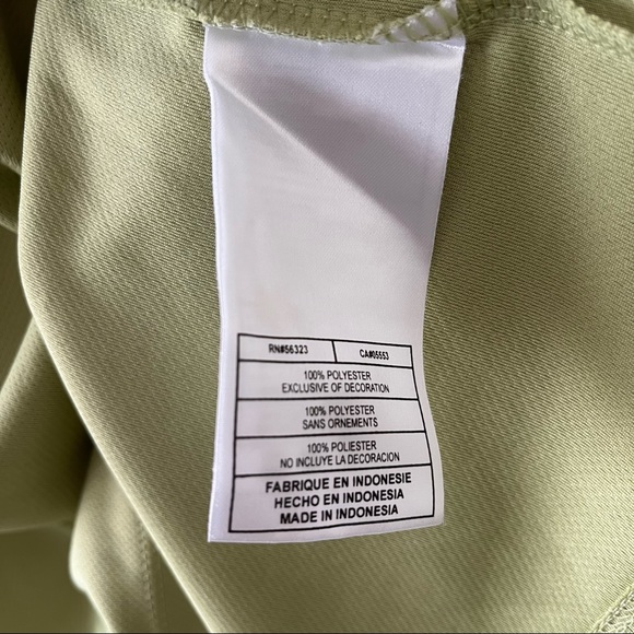 Nike Performance Light Green 1/2 Zip Pullover Size XL - Picture 8 of 10